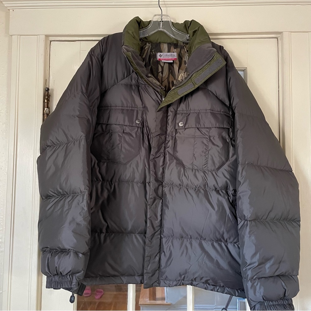 Columbia down puffer jacket